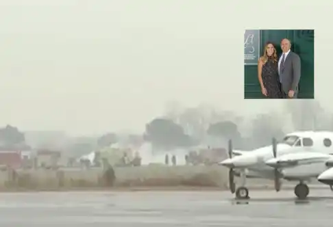 Özel jet alev topuna döndü, çok sayıda ölü var